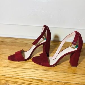 Rusty orange Nine West shoes (size: 8.5)